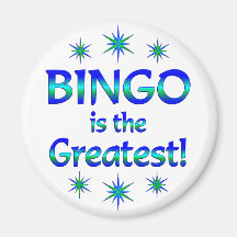 Bingo is the Greatest Fridge Magnet