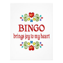 Bingo Joy Custom Invites