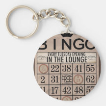 Bingo Keychain