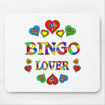 Bingo Lover Mouse Pads