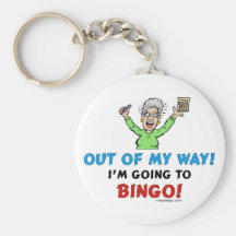 Bingo Lovers Key Chains