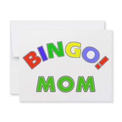 Bingo Mom by CelebrationZazzle