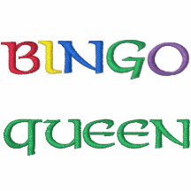 Bingo Queen Embroidered Shirt