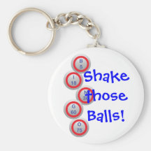 Bingo! Shake those Balls! Key Chain