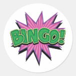 Bingo-test ! adhésif rond