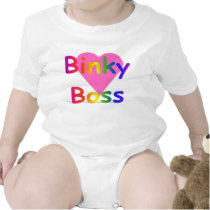Binky Boss Baby Creeper: Rainbow