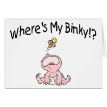 Binky Greeting Cards
