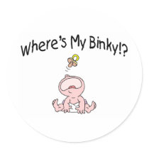 Binky Sticker