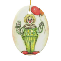 Binky the Clown Ornament