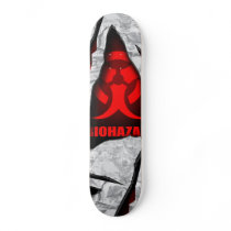 Bio Hazard Cracked Skateboard