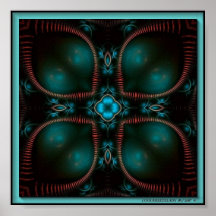 BIO-MECH LIFE PODS PRINT
