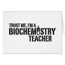 Biochemistry Teacher Cards