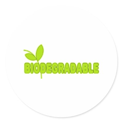 Biodegradable Sticker by sayingsentral
