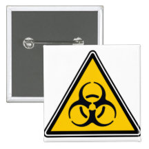 Biohazard 02 pin's avec agrafe