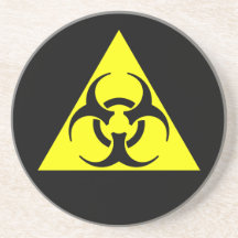 Biohazard Beverage Coaster