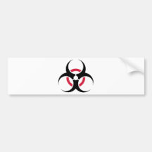 Biohazard Bumper Sticker