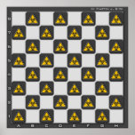 Biohazard Chess Board posters