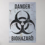 Biohazard Danger Sign Print