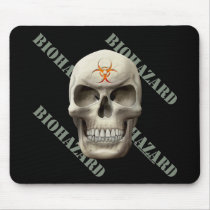 Biohazard Evil Skull Mouse Mats