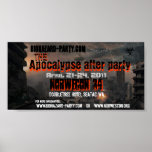 Biohazard-party Apocalypse after party posters