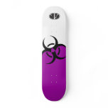 Biohazard purple skateboards