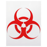 Biohazard red design! letterhead
