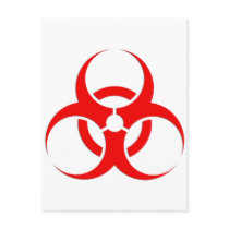 Biohazard red design!
