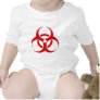 biohazard ! warning danger tshirt
