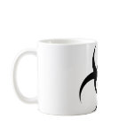 biohazard waste symbol coffee mugs