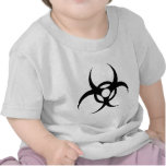 biohazard waste symbol shirt