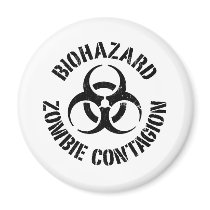 Biohazard: Zombie Contagion Magnet