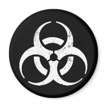 Biohazard: Zombie Contagion Magnet