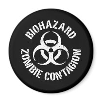 Biohazard: Zombie Contagion Magnet