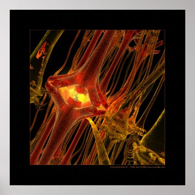 Biology: communication #1 print by gtran