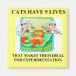 biology experiment joke refrigerator magnet