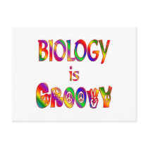 Biology is Groovy Post Cards