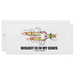 Biology Is In My Genes (DNA Replication) Rack Card