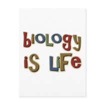 Biology is Life Funny Pun