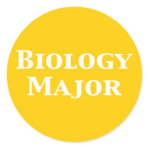 Biology Major Gifts Stickers