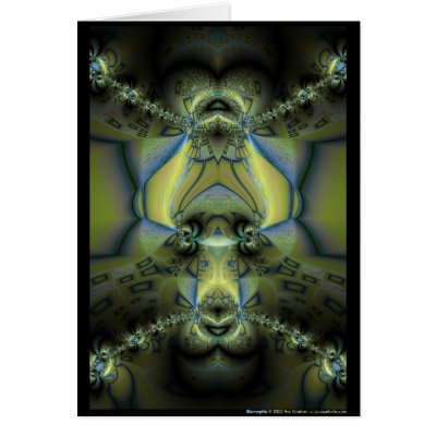 Biomorphia Card by eyebalm