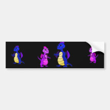 Bip and Dally Bumper Sticker