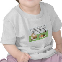 biped caveman think on feet tee shirt