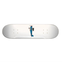 Biplane Airplane Skate Board Decks