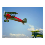 Biplanes Postcard