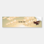 BiPlane's Sepia Bumper Stickers