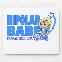 BiPolar Babe Apparel mousepads