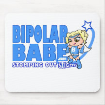 BiPolar Babe Apparel Mousepads