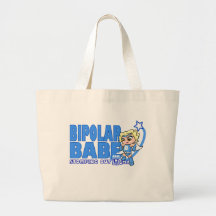 Bipolar Babe Canvas Bags
