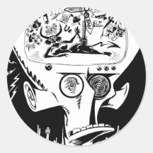 Bipolar Boulevardier Stickers