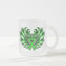 Bipolar Disorder Awareness Heart Wings Coffee Mug